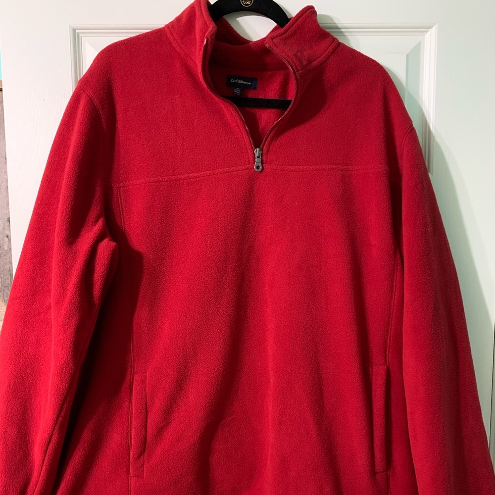 Croft&Barrow Men’s red pull over